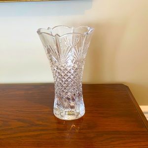 Crystal glass vase 🏺